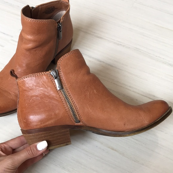 Lucky Brand leather bootie Size 7.5 - Picture 4 of 10